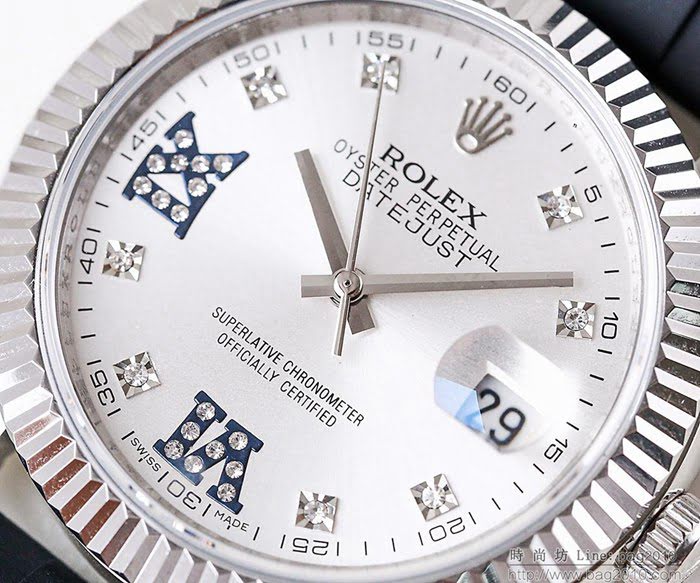 ROLEX勞力士 日誌月相型 904蠔式鋼 18k微納米電鍍金 五珠帶 三度防水性能 全自動進口機械男表  wssb5066